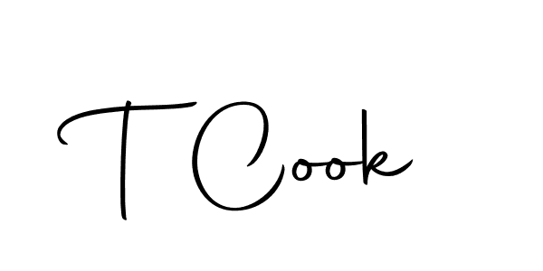 Also we have T Cook name is the best signature style. Create professional handwritten signature collection using Autography-DOLnW autograph style. T Cook signature style 10 images and pictures png