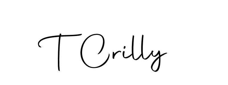 This is the best signature style for the T Crilly name. Also you like these signature font (Autography-DOLnW). Mix name signature. T Crilly signature style 10 images and pictures png