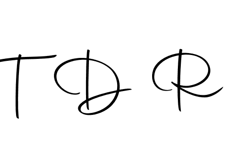 It looks lik you need a new signature style for name T D R. Design unique handwritten (Autography-DOLnW) signature with our free signature maker in just a few clicks. T D R signature style 10 images and pictures png