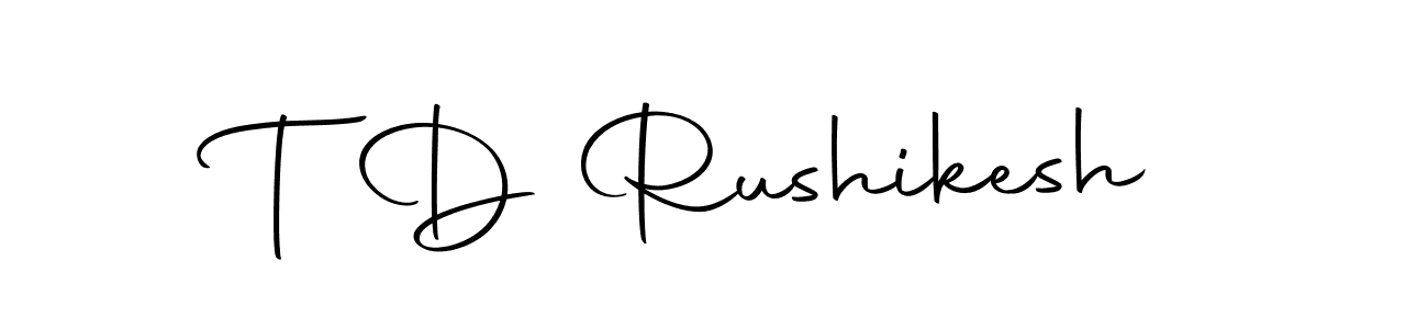 Also You can easily find your signature by using the search form. We will create T D Rushikesh name handwritten signature images for you free of cost using Autography-DOLnW sign style. T D Rushikesh signature style 10 images and pictures png