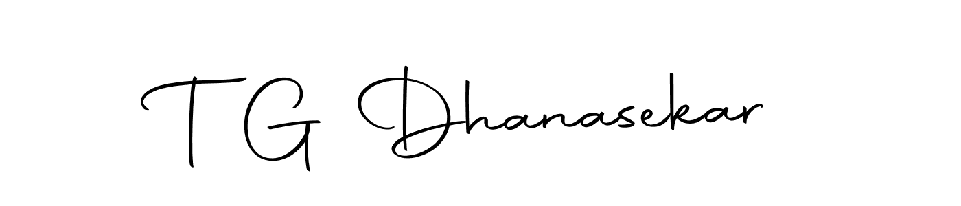 Make a beautiful signature design for name T G Dhanasekar. With this signature (Autography-DOLnW) style, you can create a handwritten signature for free. T G Dhanasekar signature style 10 images and pictures png