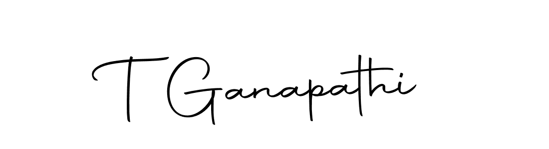 Similarly Autography-DOLnW is the best handwritten signature design. Signature creator online .You can use it as an online autograph creator for name T Ganapathi. T Ganapathi signature style 10 images and pictures png