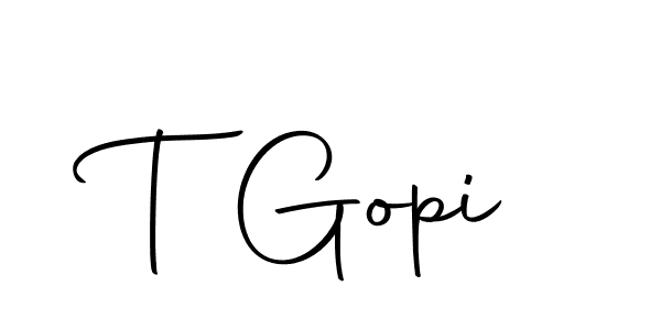 Similarly Autography-DOLnW is the best handwritten signature design. Signature creator online .You can use it as an online autograph creator for name T Gopi. T Gopi signature style 10 images and pictures png
