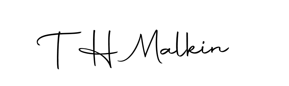 Design your own signature with our free online signature maker. With this signature software, you can create a handwritten (Autography-DOLnW) signature for name T H Malkin. T H Malkin signature style 10 images and pictures png