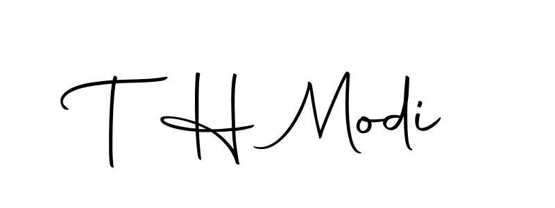 Here are the top 10 professional signature styles for the name T H Modi. These are the best autograph styles you can use for your name. T H Modi signature style 10 images and pictures png
