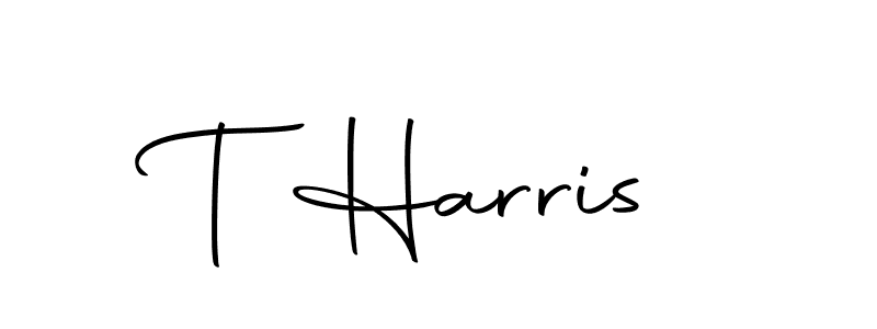 You should practise on your own different ways (Autography-DOLnW) to write your name (T Harris) in signature. don't let someone else do it for you. T Harris signature style 10 images and pictures png