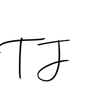 Use a signature maker to create a handwritten signature online. With this signature software, you can design (Autography-DOLnW) your own signature for name T J. T J signature style 10 images and pictures png