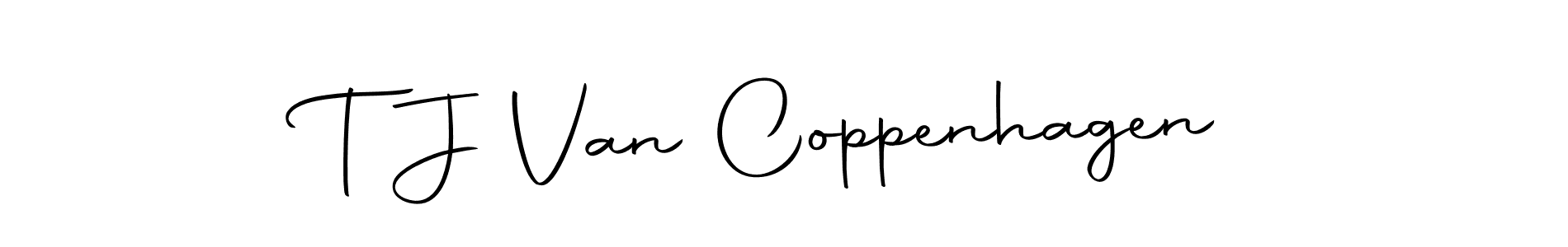 Make a beautiful signature design for name T J Van Coppenhagen. Use this online signature maker to create a handwritten signature for free. T J Van Coppenhagen signature style 10 images and pictures png