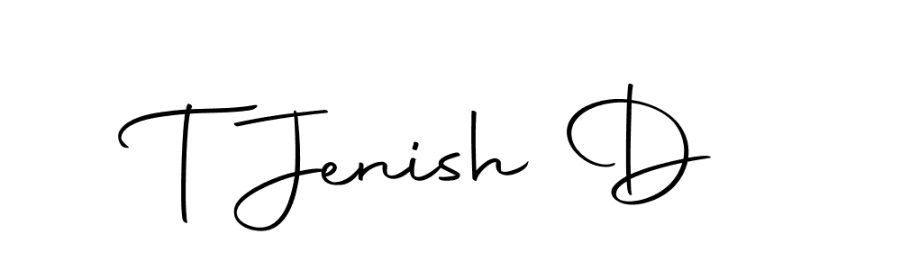 Make a beautiful signature design for name T Jenish D. Use this online signature maker to create a handwritten signature for free. T Jenish D signature style 10 images and pictures png