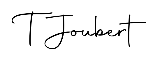 A classic penmanship look for T Joubert. The Autography-DOLnW font brings timeless elegance and confidence to every signed document. T Joubert signature style 10 images and pictures png