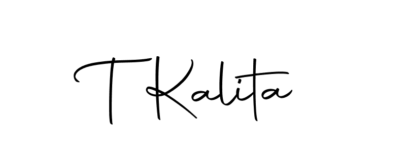 It looks lik you need a new signature style for name T Kalita. Design unique handwritten (Autography-DOLnW) signature with our free signature maker in just a few clicks. T Kalita signature style 10 images and pictures png