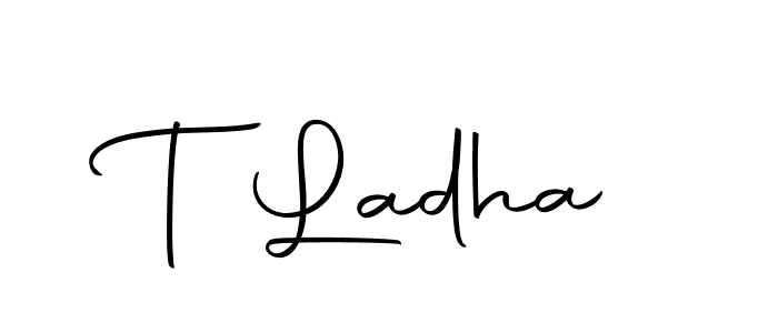 Check out images of Autograph of T Ladha name. Actor T Ladha Signature Style. Autography-DOLnW is a professional sign style online. T Ladha signature style 10 images and pictures png