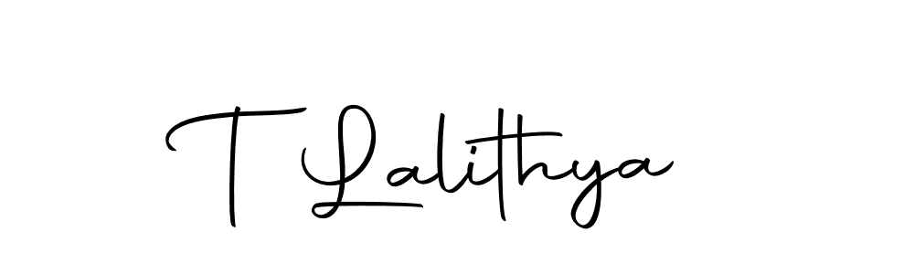 Also we have T Lalithya name is the best signature style. Create professional handwritten signature collection using Autography-DOLnW autograph style. T Lalithya signature style 10 images and pictures png