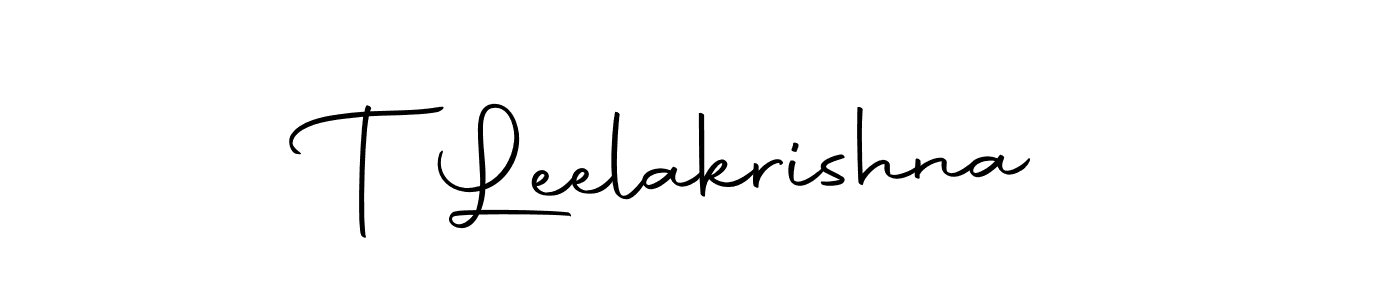 Here are the top 10 professional signature styles for the name T Leelakrishna. These are the best autograph styles you can use for your name. T Leelakrishna signature style 10 images and pictures png