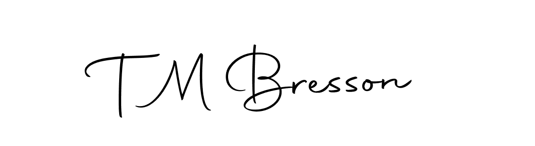 Similarly Autography-DOLnW is the best handwritten signature design. Signature creator online .You can use it as an online autograph creator for name T M Bresson. T M Bresson signature style 10 images and pictures png