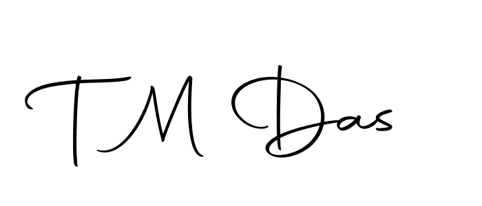 Design your own signature with our free online signature maker. With this signature software, you can create a handwritten (Autography-DOLnW) signature for name T M Das. T M Das signature style 10 images and pictures png