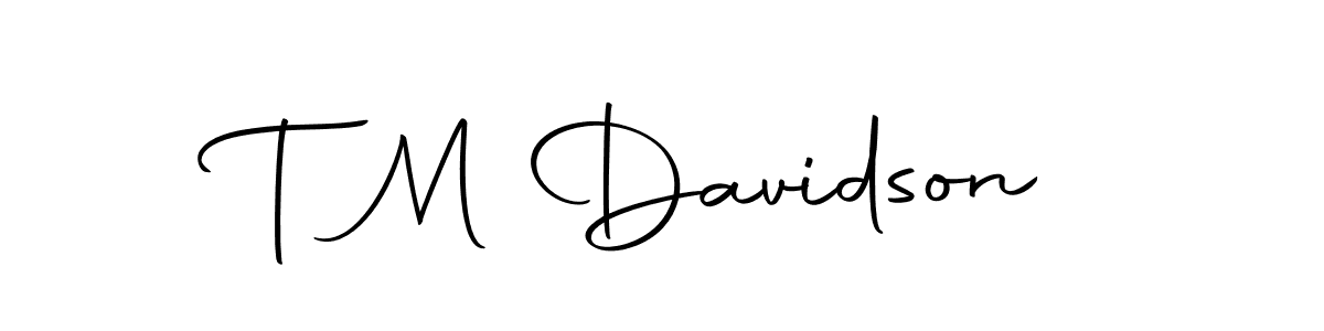 Best and Professional Signature Style for T M Davidson. Autography-DOLnW Best Signature Style Collection. T M Davidson signature style 10 images and pictures png