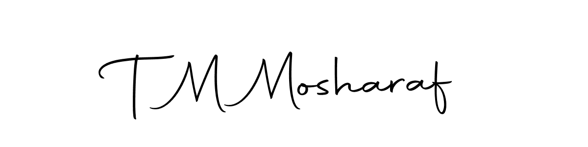 Autography-DOLnW is a professional signature style that is perfect for those who want to add a touch of class to their signature. It is also a great choice for those who want to make their signature more unique. Get T M Mosharaf name to fancy signature for free. T M Mosharaf signature style 10 images and pictures png