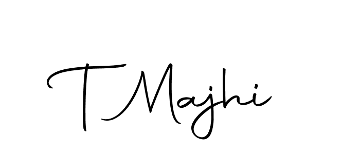 Use a signature maker to create a handwritten signature online. With this signature software, you can design (Autography-DOLnW) your own signature for name T Majhi. T Majhi signature style 10 images and pictures png