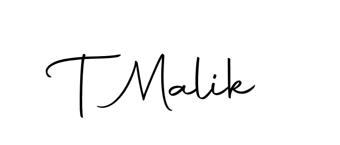 Also we have T Malik name is the best signature style. Create professional handwritten signature collection using Autography-DOLnW autograph style. T Malik signature style 10 images and pictures png