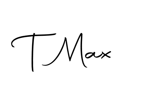 Make a beautiful signature design for name T Max. With this signature (Autography-DOLnW) style, you can create a handwritten signature for free. T Max signature style 10 images and pictures png
