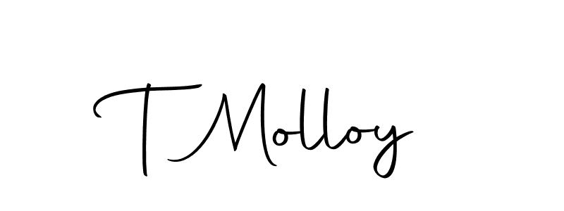 The best way (Autography-DOLnW) to make a short signature is to pick only two or three words in your name. The name T Molloy include a total of six letters. For converting this name. T Molloy signature style 10 images and pictures png