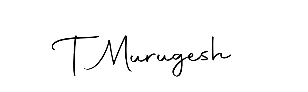 Make a beautiful signature design for name T Murugesh. With this signature (Autography-DOLnW) style, you can create a handwritten signature for free. T Murugesh signature style 10 images and pictures png