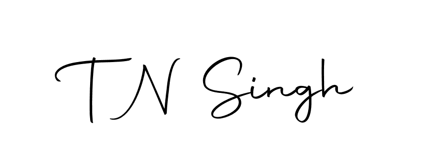 You should practise on your own different ways (Autography-DOLnW) to write your name (T N Singh) in signature. don't let someone else do it for you. T N Singh signature style 10 images and pictures png