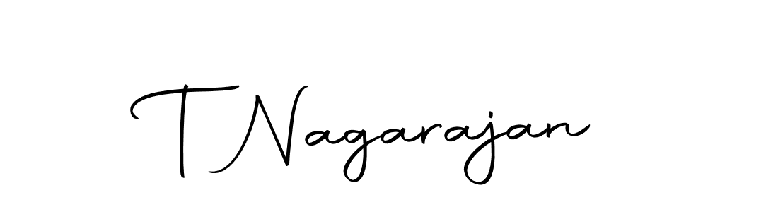 Use a signature maker to create a handwritten signature online. With this signature software, you can design (Autography-DOLnW) your own signature for name T Nagarajan. T Nagarajan signature style 10 images and pictures png