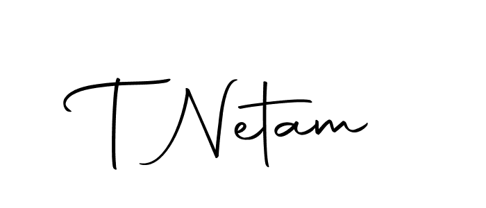 Make a beautiful signature design for name T Netam. With this signature (Autography-DOLnW) style, you can create a handwritten signature for free. T Netam signature style 10 images and pictures png