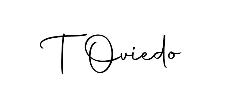 The best way (Autography-DOLnW) to make a short signature is to pick only two or three words in your name. The name T Oviedo include a total of six letters. For converting this name. T Oviedo signature style 10 images and pictures png