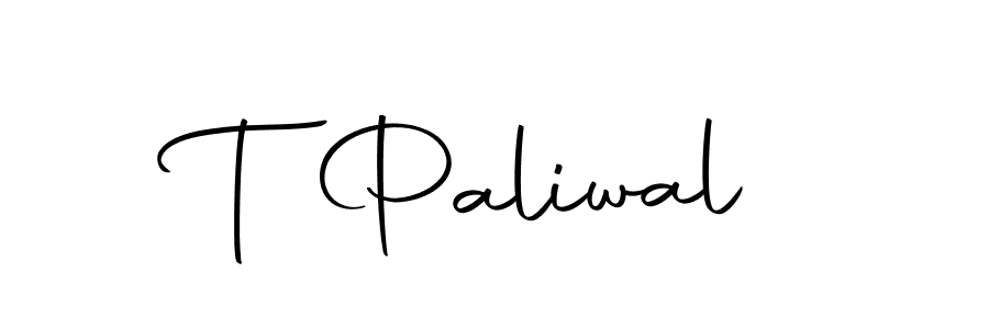 Also we have T Paliwal name is the best signature style. Create professional handwritten signature collection using Autography-DOLnW autograph style. T Paliwal signature style 10 images and pictures png