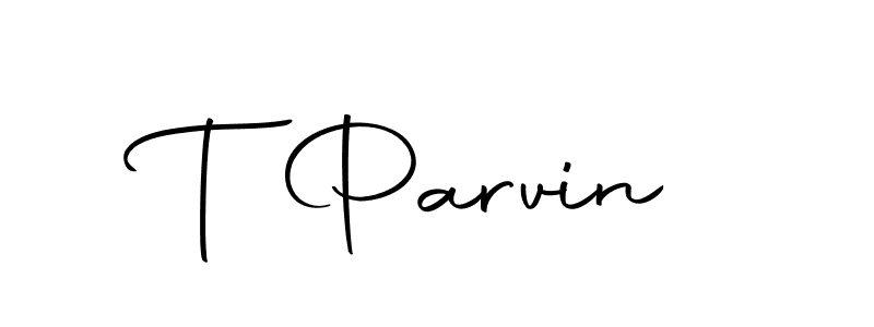 Here are the top 10 professional signature styles for the name T Parvin. These are the best autograph styles you can use for your name. T Parvin signature style 10 images and pictures png