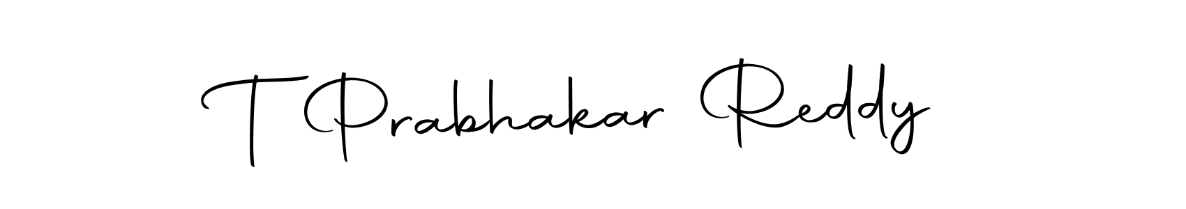 You can use this online signature creator to create a handwritten signature for the name T Prabhakar Reddy. This is the best online autograph maker. T Prabhakar Reddy signature style 10 images and pictures png