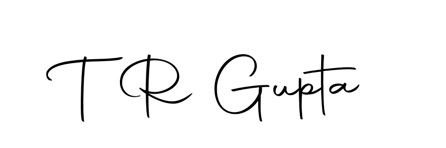 How to make T R Gupta name signature. Use Autography-DOLnW style for creating short signs online. This is the latest handwritten sign. T R Gupta signature style 10 images and pictures png