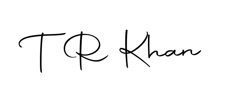 Also we have T R Khan name is the best signature style. Create professional handwritten signature collection using Autography-DOLnW autograph style. T R Khan signature style 10 images and pictures png