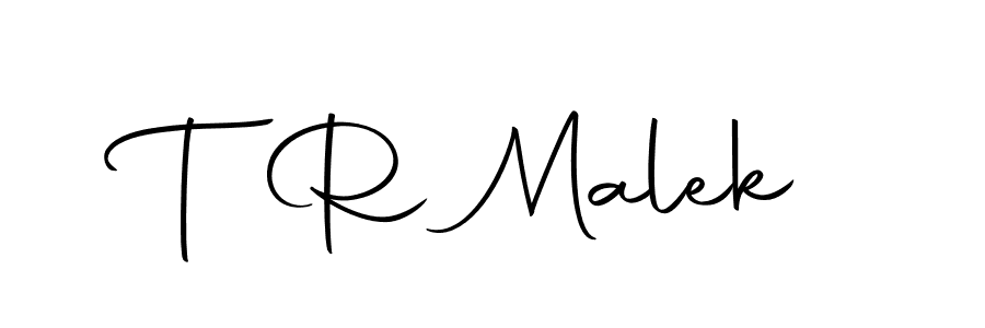 You can use this online signature creator to create a handwritten signature for the name T R Malek. This is the best online autograph maker. T R Malek signature style 10 images and pictures png