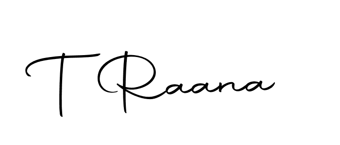 Design your own signature with our free online signature maker. With this signature software, you can create a handwritten (Autography-DOLnW) signature for name T Raana. T Raana signature style 10 images and pictures png