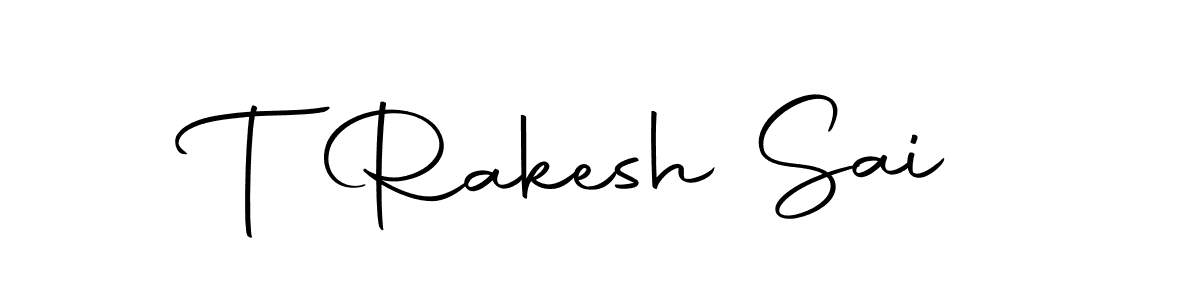 Make a beautiful signature design for name T Rakesh Sai. With this signature (Autography-DOLnW) style, you can create a handwritten signature for free. T Rakesh Sai signature style 10 images and pictures png