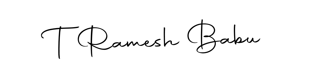 Autography-DOLnW is a professional signature style that is perfect for those who want to add a touch of class to their signature. It is also a great choice for those who want to make their signature more unique. Get T Ramesh Babu name to fancy signature for free. T Ramesh Babu signature style 10 images and pictures png