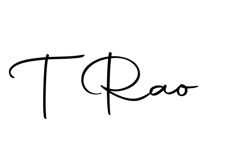 Check out images of Autograph of T Rao name. Actor T Rao Signature Style. Autography-DOLnW is a professional sign style online. T Rao signature style 10 images and pictures png