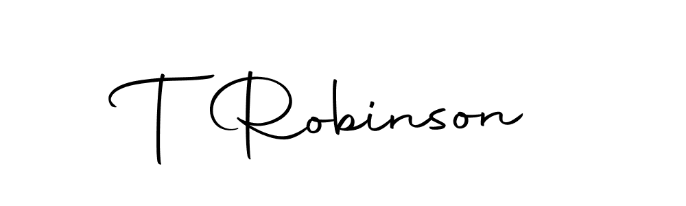 Also we have T Robinson name is the best signature style. Create professional handwritten signature collection using Autography-DOLnW autograph style. T Robinson signature style 10 images and pictures png