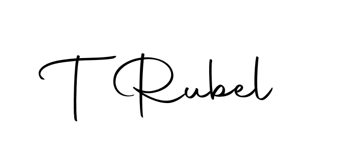 It looks lik you need a new signature style for name T Rubel. Design unique handwritten (Autography-DOLnW) signature with our free signature maker in just a few clicks. T Rubel signature style 10 images and pictures png