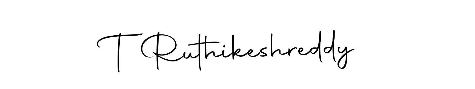 if you are searching for the best signature style for your name T Ruthikeshreddy. so please give up your signature search. here we have designed multiple signature styles  using Autography-DOLnW. T Ruthikeshreddy signature style 10 images and pictures png