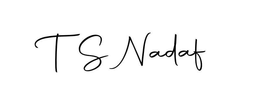 You can use this online signature creator to create a handwritten signature for the name T S Nadaf. This is the best online autograph maker. T S Nadaf signature style 10 images and pictures png