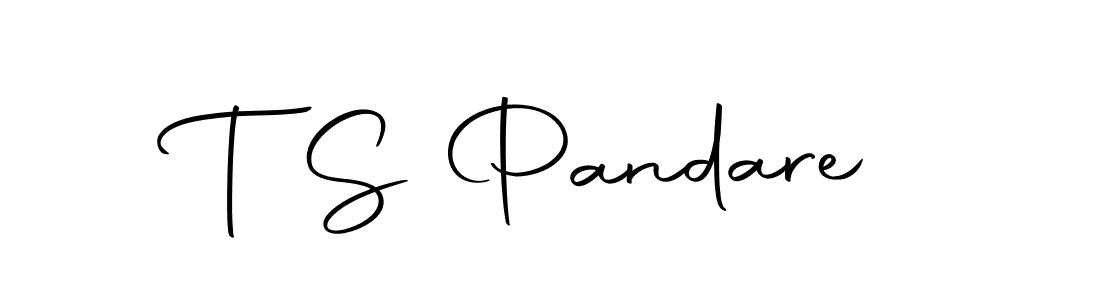 How to make T S Pandare signature? Autography-DOLnW is a professional autograph style. Create handwritten signature for T S Pandare name. T S Pandare signature style 10 images and pictures png
