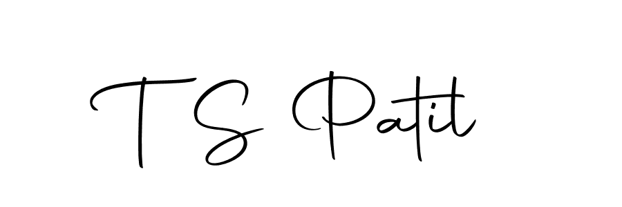 T S Patil stylish signature style. Best Handwritten Sign (Autography-DOLnW) for my name. Handwritten Signature Collection Ideas for my name T S Patil. T S Patil signature style 10 images and pictures png