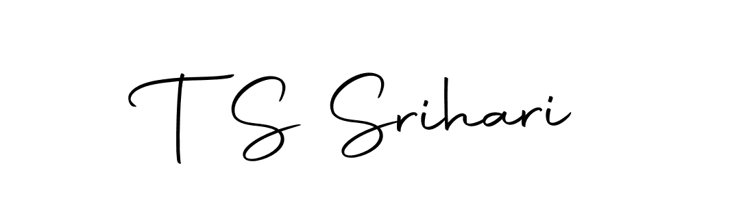 Also we have T S Srihari name is the best signature style. Create professional handwritten signature collection using Autography-DOLnW autograph style. T S Srihari signature style 10 images and pictures png