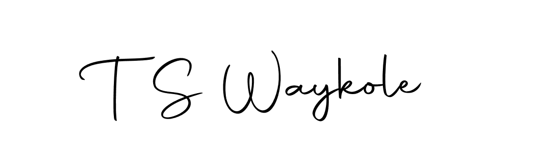 This is the best signature style for the T S Waykole name. Also you like these signature font (Autography-DOLnW). Mix name signature. T S Waykole signature style 10 images and pictures png