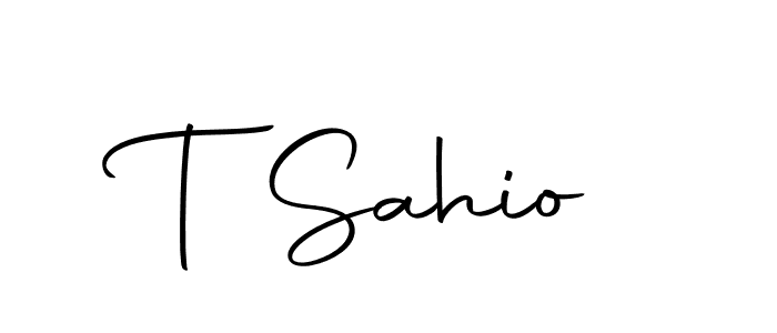 This is the best signature style for the T Sahio name. Also you like these signature font (Autography-DOLnW). Mix name signature. T Sahio signature style 10 images and pictures png